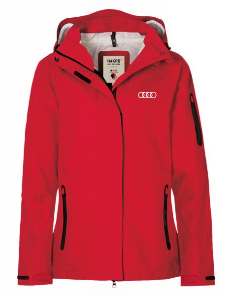 3-in-1 Damen Jacke, rot