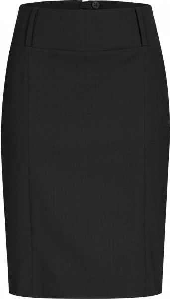 Pencil Skirt, Premium, wide waistband, regular, black