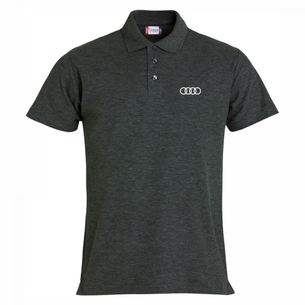 Herren Polo Classic, anthrazit