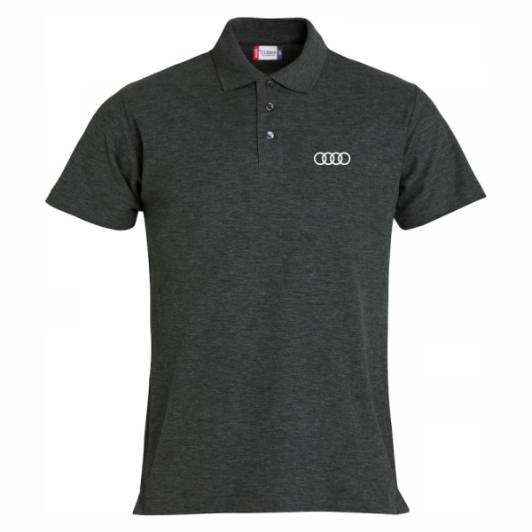 Herren Polo, Classic, anthrazit