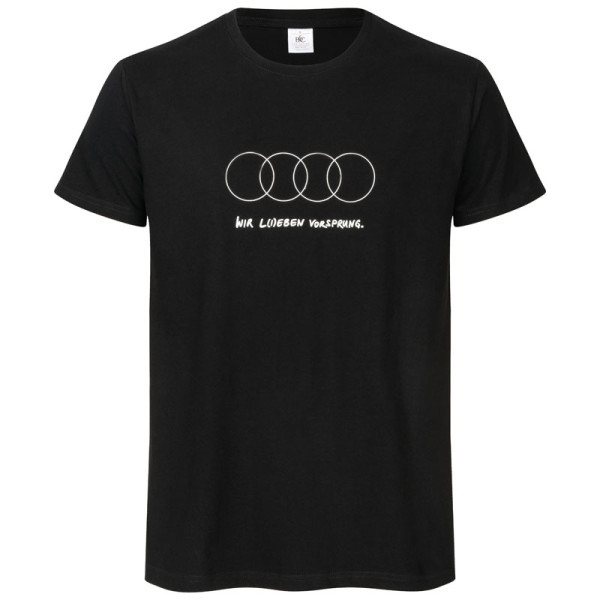 T-Shirt &quot;Vorsprung&quot;, Herren, schwarz, S
