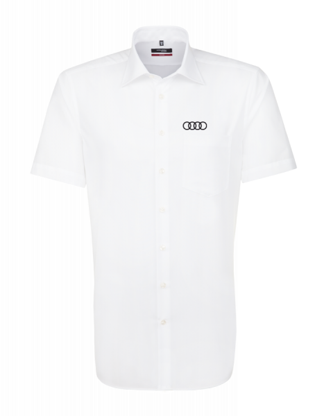 Seidensticker short-sleeve modern Shirt, white