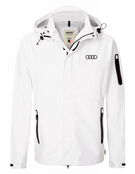 Herren Hardshell-Jacke, weiß