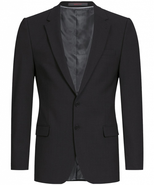 Herren Sakko, Premium, slimfit, schwarz