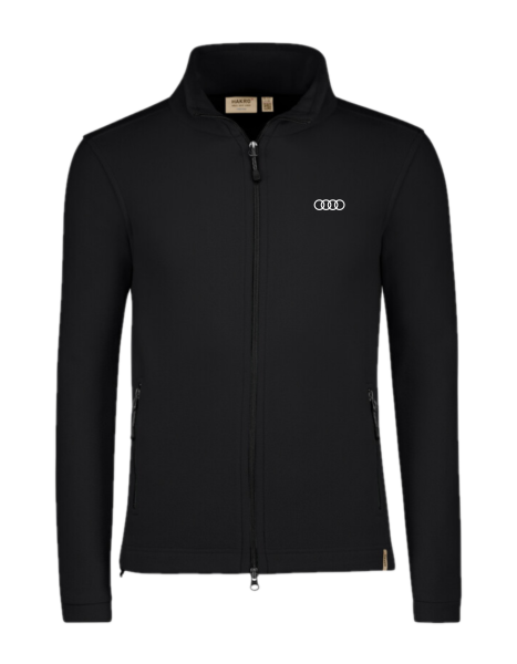 Herren Fleecejacke Eco, schwarz