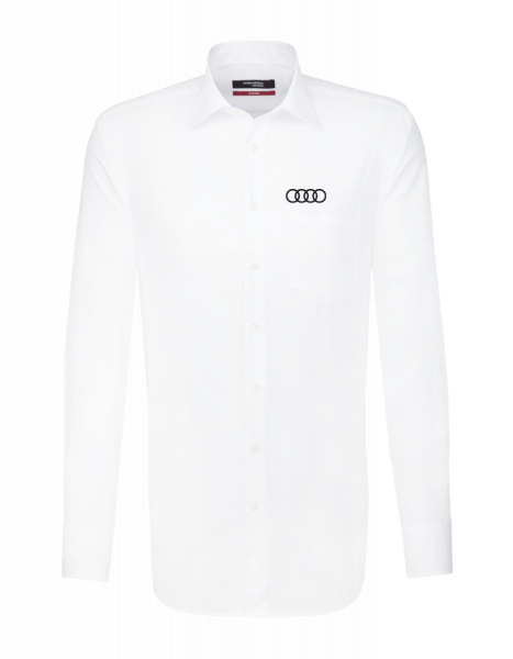 Seidensticker long-sleeve modern Shirt, white