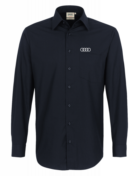 Men´s long-sleeve Shirt, black