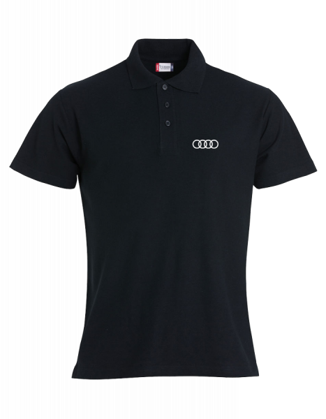 Men´s Polo, Classic, black