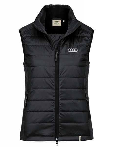 Women Hybrid-Vest, black