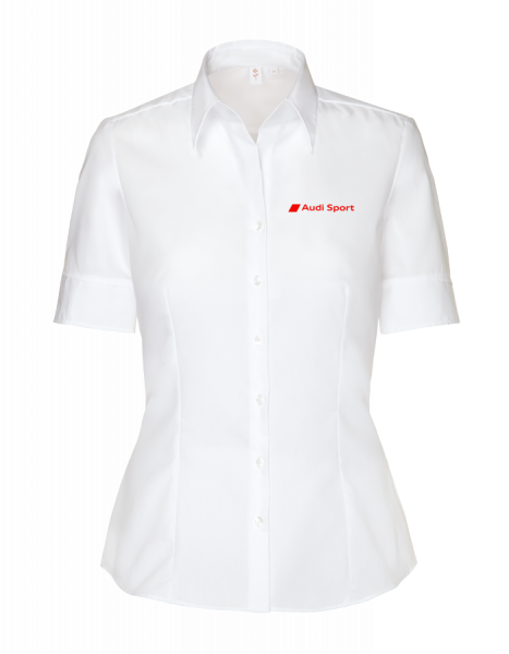 Audi Sport short-sleeve Blouse, modern, white